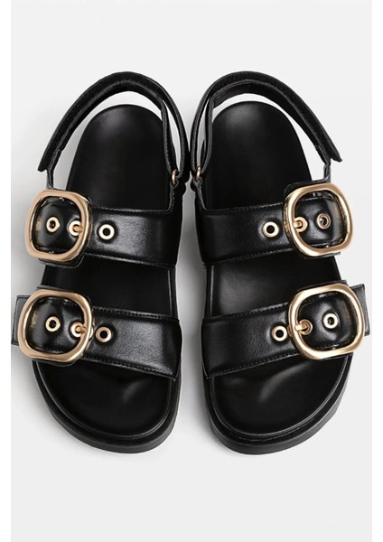 Camelia Çift Toka Detaylı Kadın Sandalet modelleri