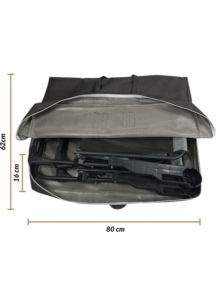 Şezlong Taşıma Çantası Kamp Sandalyesi Taşıma Çantası (Taş Rengi) modelleri