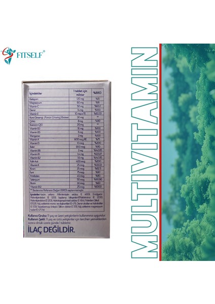 Multivitamin modelleri