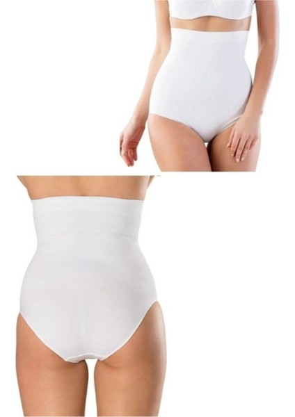 Zayıf Gösteren Yüksek Bel Külot Korse Popo Toparlayıcı Göbek Bel