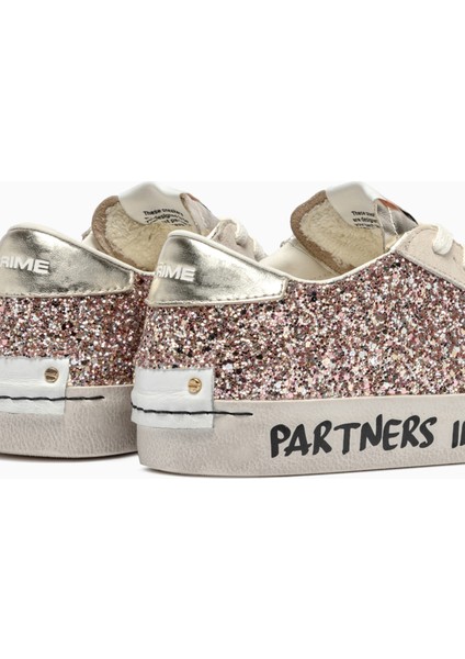 Kadın Sneaker ( Günlük) 20008PP7.26 Crime London Dıstressed 26/C08XL Platinium