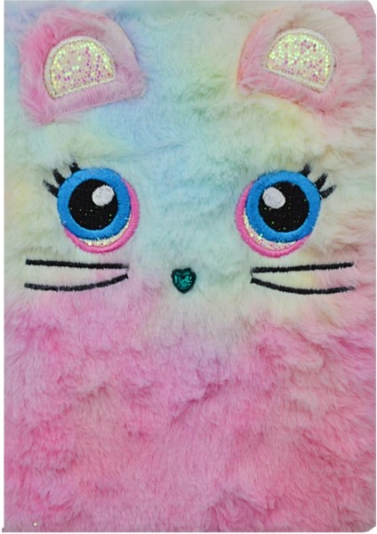 Kulaklı Hayvanlar Peluş Hatıra ve Not Defteri A5 Çizgili 80 Yaprak (PD104) fiyatları