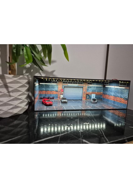 20 Araçlık Hotwheels Garaj Diorama 1.64 Ölçek fiyatları