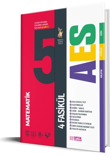 Optik 2026 5. Sınıf Matematik Aes Fasikül
