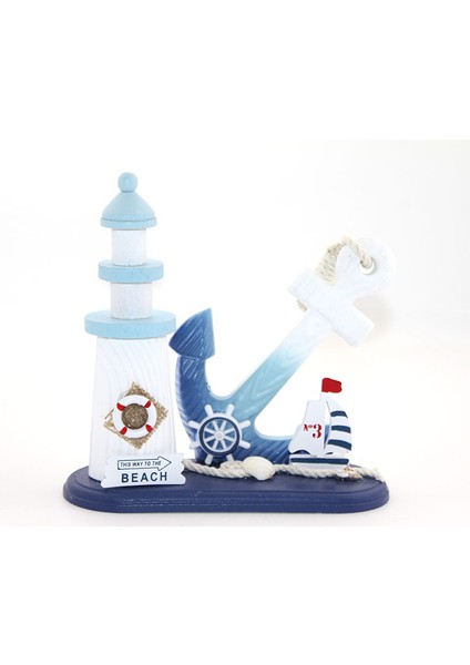 Ahşap Marin Çapalı Deniz Feneri