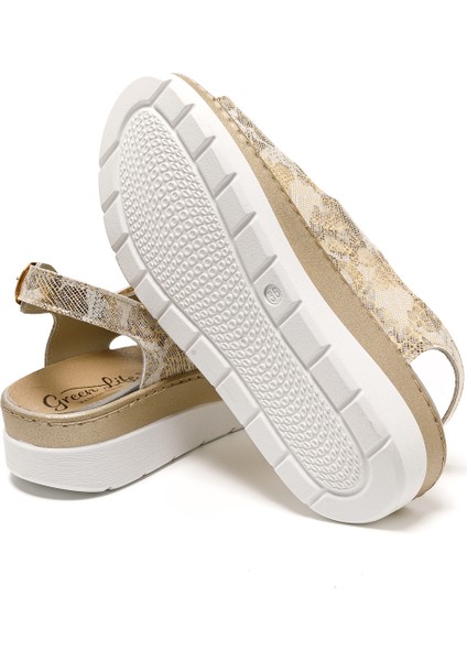 Kadın Sandalet 5686 Green Life Stretch Women's Footwear