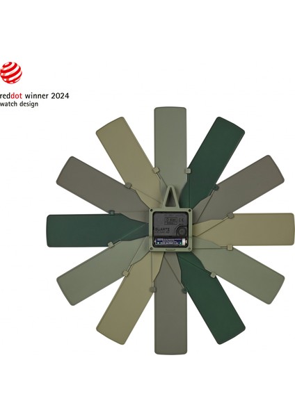 Tfa 60.3020.04 Tasarım Duvar Saati (Yeşil) Clock In The Box (Alman Markası) fiyatları