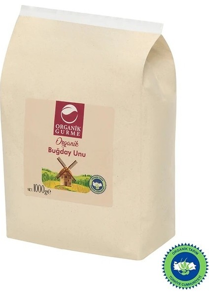Organi̇k Gurme Organi̇k Buğday Unu 1000 gr