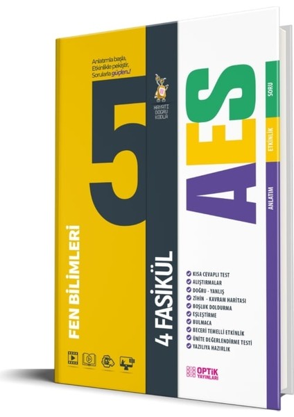 Optik 2026 5. Sınıf Fen Bilimleri Aes Fasikül