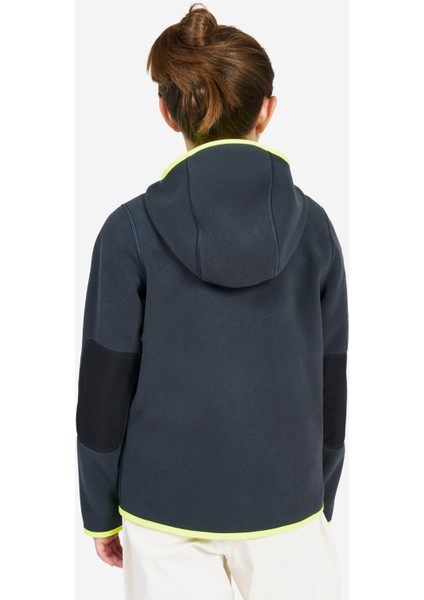 Tribord Çocuk Sıcak Tutan Yelkenli Poları - Gri/neon Sarı - Sailing 500 modelleri