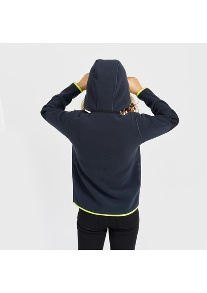 Tribord Çocuk Sıcak Tutan Yelkenli Poları - Gri/neon Sarı - Sailing 500 indirimleri