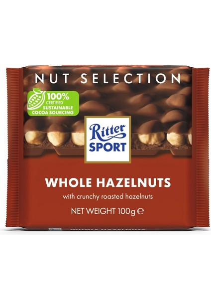 Tane Fındıklı Sütlü Çi̇kolata 100 gr