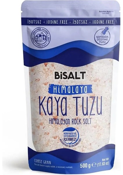 Bi̇salt Hi̇mayala Tuzu 500 gr