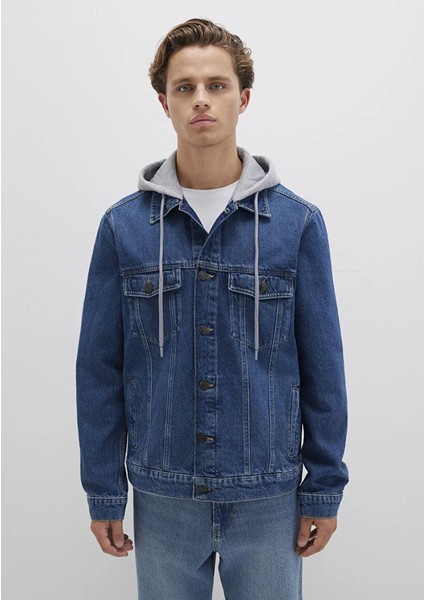 Brandon 90lar Vintage Koyu Mavi Jean Ceket 0112808-90839 fiyatları