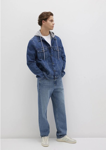 Brandon 90lar Vintage Koyu Mavi Jean Ceket 0112808-90839 modelleri