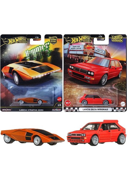 Premium Lancia Set - Lancia Delta Integrale & Lancia Stratos Zero (1/64)