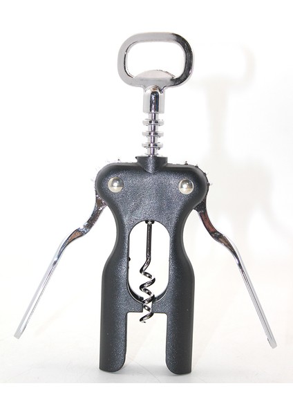 Paslanmaz Çelik Tirbuşon Şarap Açacağı Model 2