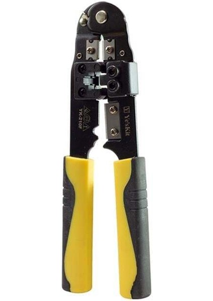 Powermaster YK-210F RJ45 CAT5E-CAT6 Tekli Soket Sıkma Pensesi
