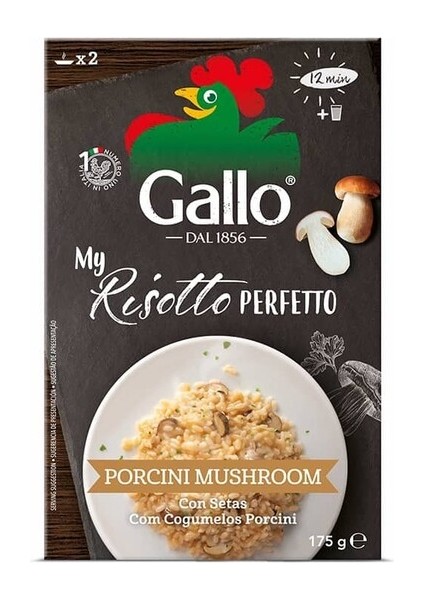 Porçi̇ni̇ Mantarlı Risotto 175 gr