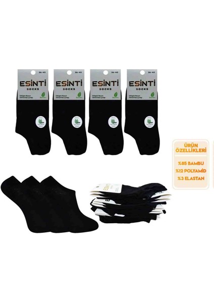 Dikişsiz Bambu Görünmez Sneackers Patik 12 Adet fiyatları