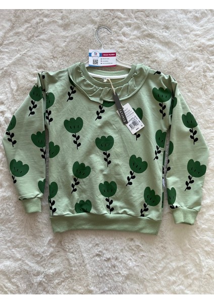 Yeşil Laleli Kız Ikili Takım fiyatları