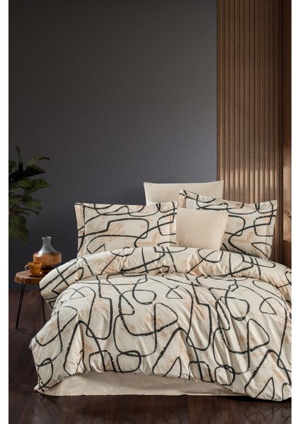 Nevresım Takımı / Çift Kişilik / Pamuklu Valerıa Elegance