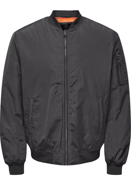 Onsjoshua Bomber Otw Vd Koyu Gri Erkek Ceket 22023287