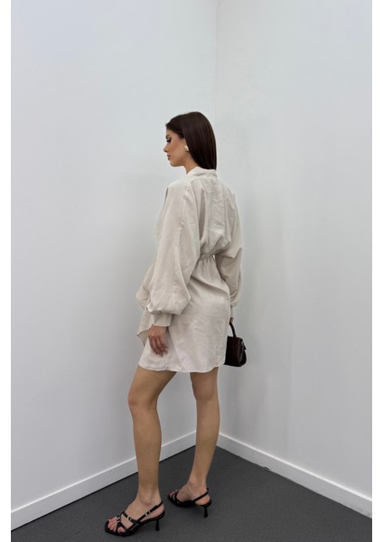 Nicky Modal Kruvaze Bağlamalı Elbise fırsatları