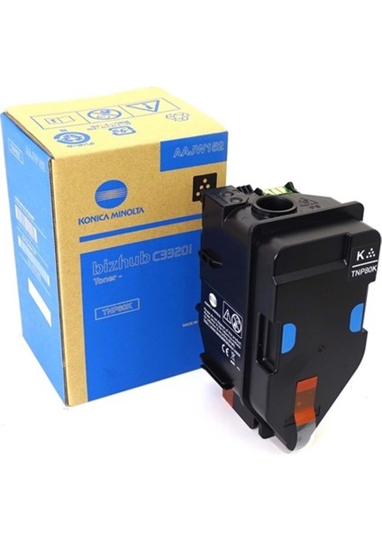 Tnp-80 Orijinal Siyah Toner Bizhub C3320I AAJW152 (TNP80K)