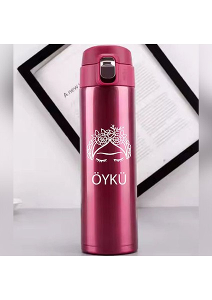 Kişiye Özel Lazer Baskılı 500ML Çelik Frida Baskılı Termos – Sızdırmaz, Vakumlu, Kilitli Kapak fiyatları