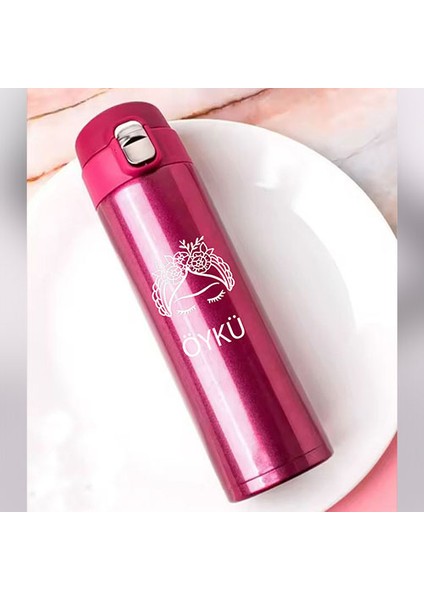 Kişiye Özel Lazer Baskılı 500ML Çelik Frida Baskılı Termos – Sızdırmaz, Vakumlu, Kilitli Kapak modelleri