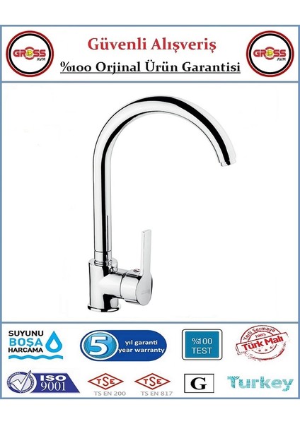 Can Mix Mutfak Evye Bataryası - 40'lık Kartuş - 5 Yıl Garanti - Orjinal Ürün