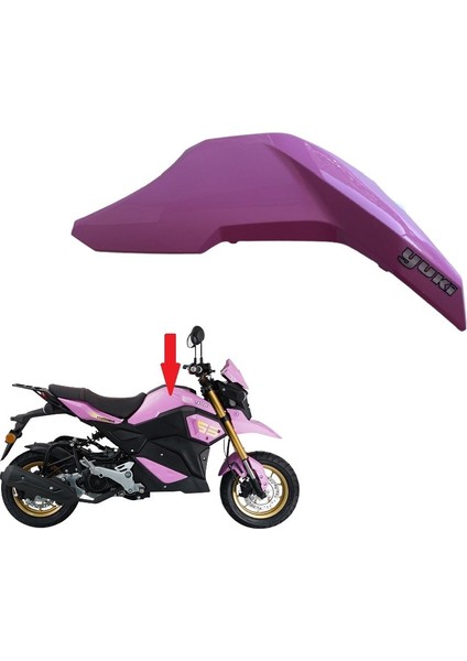 Hammer 50 / 125 Yakıt Tankı Grenajı Sağ Pembe