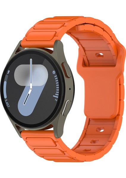 Amazfit Bip 5 Uyumlu 22MM Yeni Tasarım Silikon KORDON-132 Turuncu fiyatları