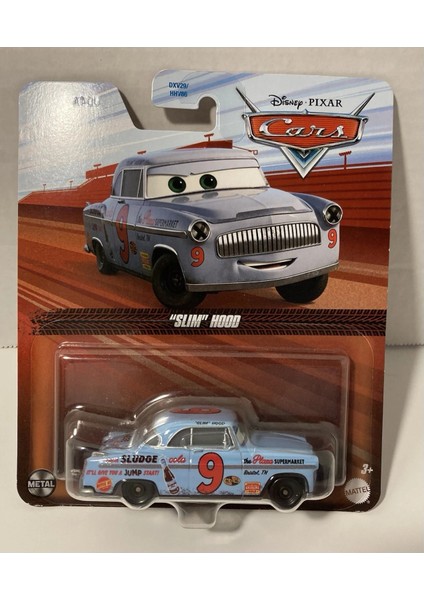 Disney Pixar Cars Metal Diecast Slim Hood