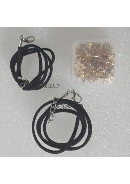 ( 20 x Adet ) 1 Set Gold Flower Tema Altın Çiçek Bileklik & Kolye Ucu indirimleri