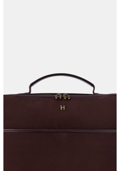 Boris Hakiki Deri Erkek 15,6" Tek Bölmeli Dizüstü Bilgisayar Çantası