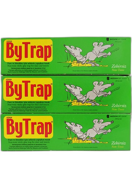Zehirsiz Fare Yapışkanı Toplam 75ML x 3 Adet