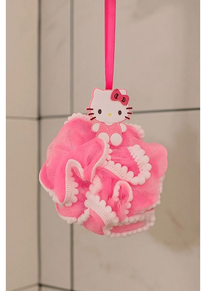 Sanrio Lisanslı Banyo Lifi (Hello Kitty)