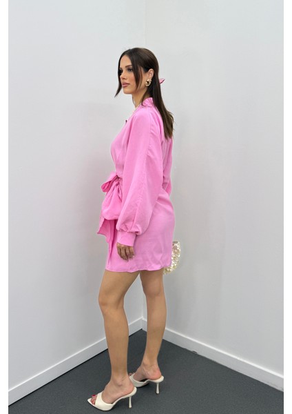 Nicky Modal Kruvaze Bağlamalı Elbise fırsatları