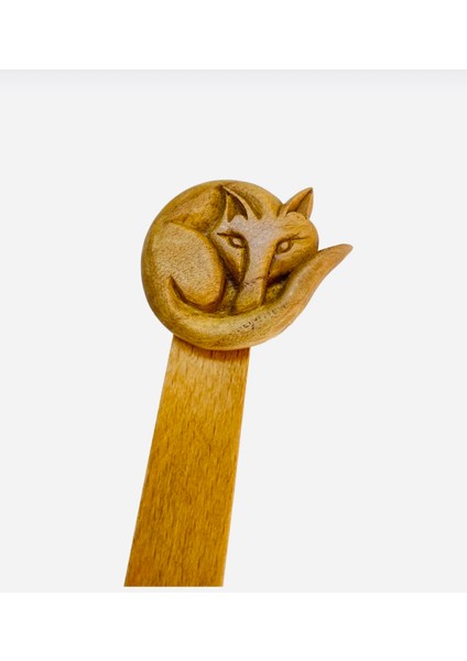 Tilki Figür Model Ceviz Ahşap El Oyması Ayakkabı Çekeceği 75 cm Kerata fiyatları