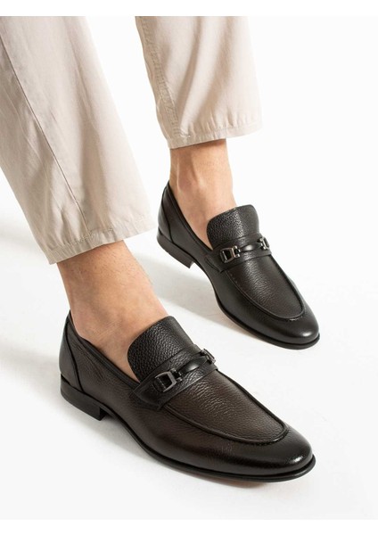 Bağcıksız Tokalı Neolit Taban Klasik 331-198 Erkek Ayakkabı