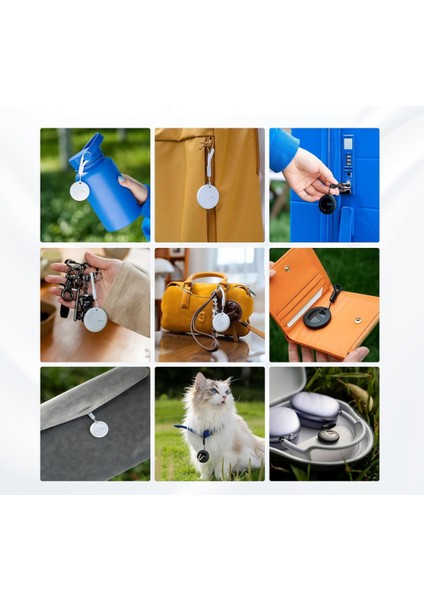 Mitag Duo Akıllı Takip Cihazı, Apple ve Android Uyumlu Mfı Sertifikalı Anahtar,bagaj,beyaz fırsatları