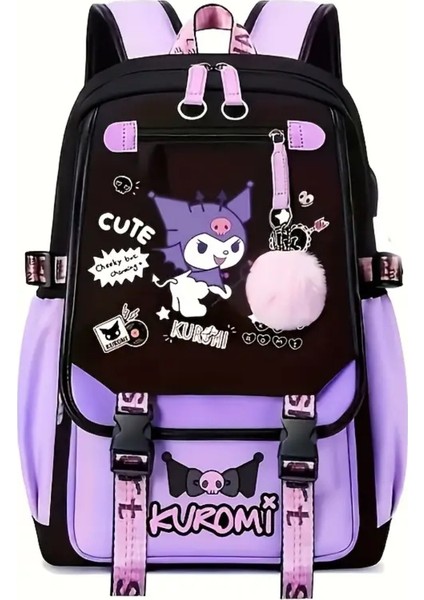 Kuromi Bel Desteklı Büyük Boy Çocuk Okul Cantasi fiyatları