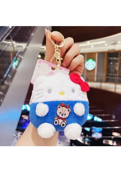 1 Adet Sanrio Peluş Anahtarlık & Fermuarlı Minik Bozuk Para Cüzdanı Kuromi Hello Kitty Cinnamoroll fiyatları
