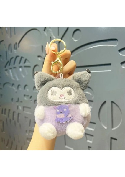 1 Adet Sanrio Peluş Anahtarlık & Fermuarlı Minik Bozuk Para Cüzdanı Kuromi Hello Kitty Cinnamoroll fırsatları