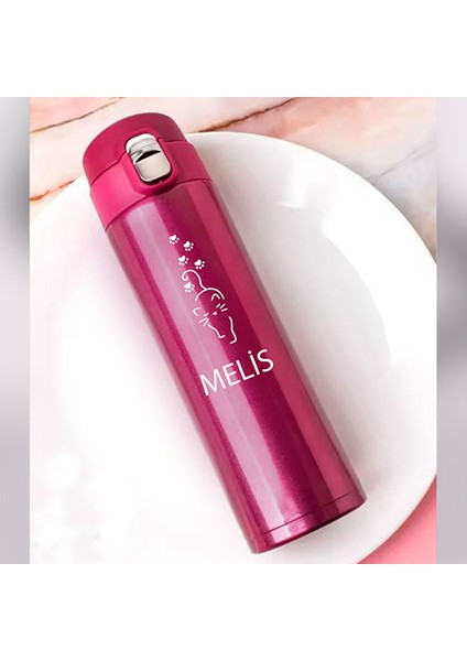 Kişiye Özel Lazer Baskılı 500ML Çelik Kedi Baskılı Termos – Sızdırmaz, Vakumlu, Kilitli Kapak modelleri