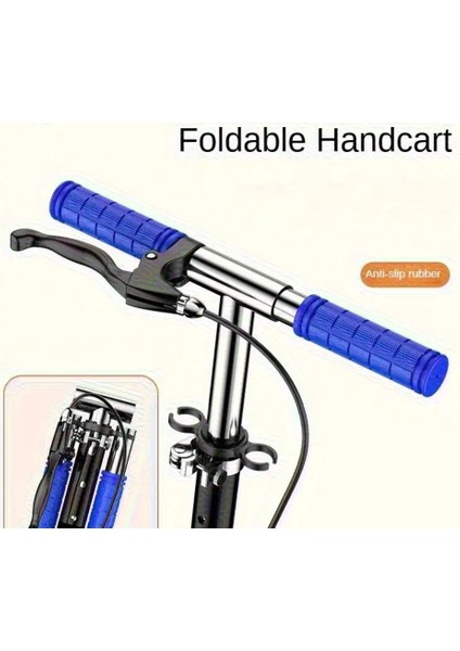 Manuel Katlanabilir Scooter Mavi Renk modelleri