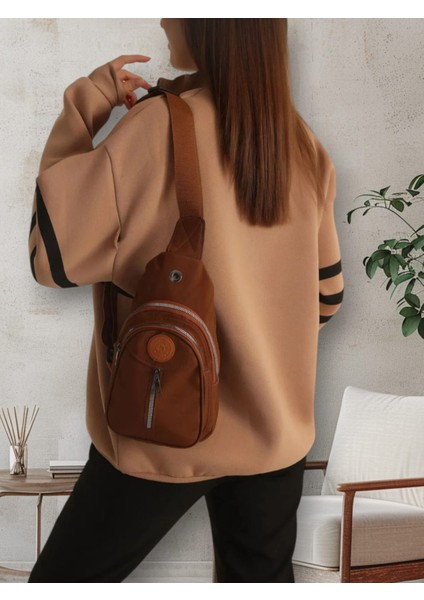 Unisex Krinkıl Kahverengi Çapraz Askılı ve Omuz Çanta fiyatları