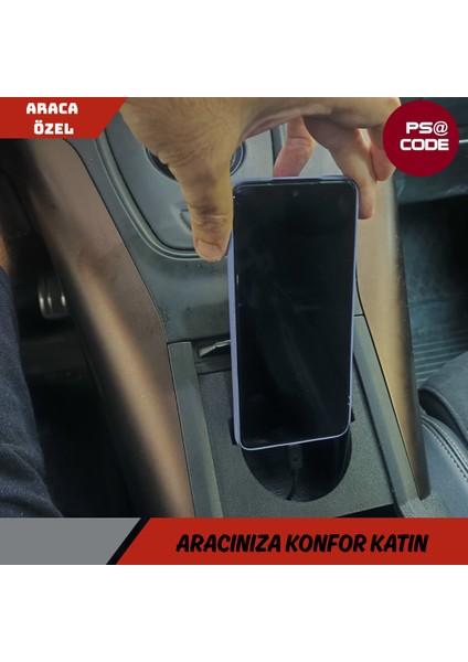 Peugeot Rifter-Opel Combo-Citroen Berlingo-Fiat Doblo Çapraz Bardaklık ve Telefonluk modelleri